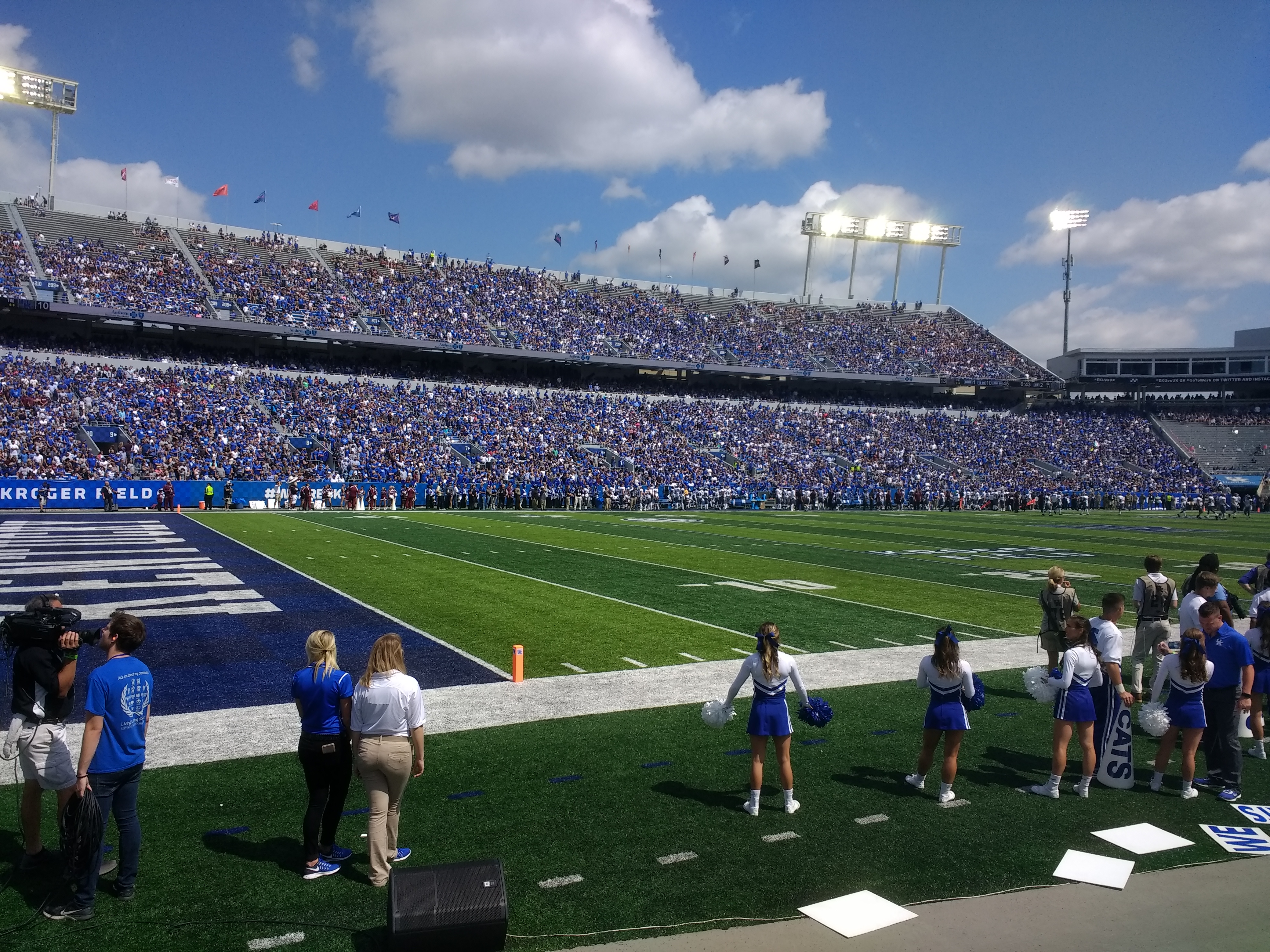 Wild Cats Kroger Field Stadium in Lexington KY
